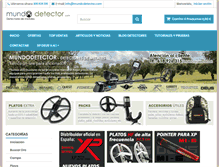 Tablet Screenshot of mundodetector.com